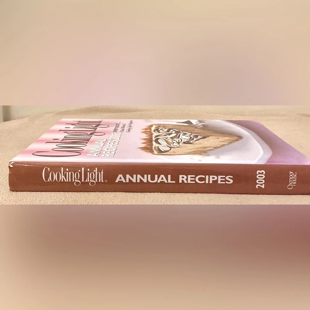 Cooking Light Annual Recipes 2003 Hard Cover Cookbook